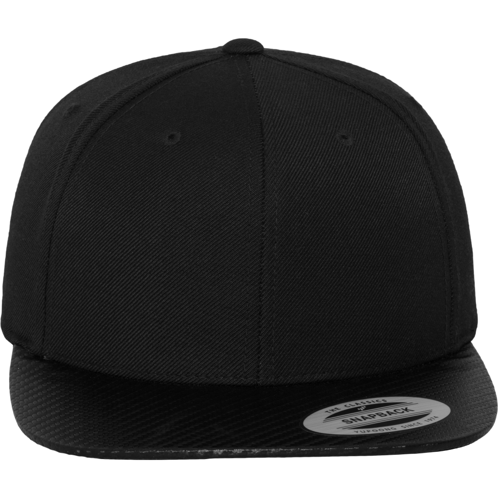 6 panelová Snapback šiltovka "Carbon" Flexfit | 6089CA 1 6 panelová snapback šiltovka "carbon" flexfit | 6089ca s vlastnou potlačou