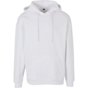 Oversize mikina s kapucňou z ťažkej bavlny build your brand basic s vlastnou potlačou