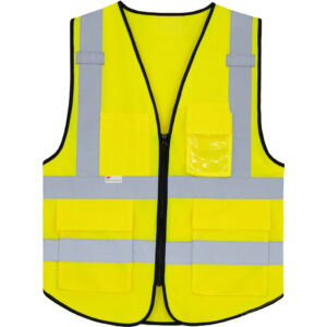 Hi-vis multifunkčná vesta korntex | kxpmf – munich s vlastnou potlačou
