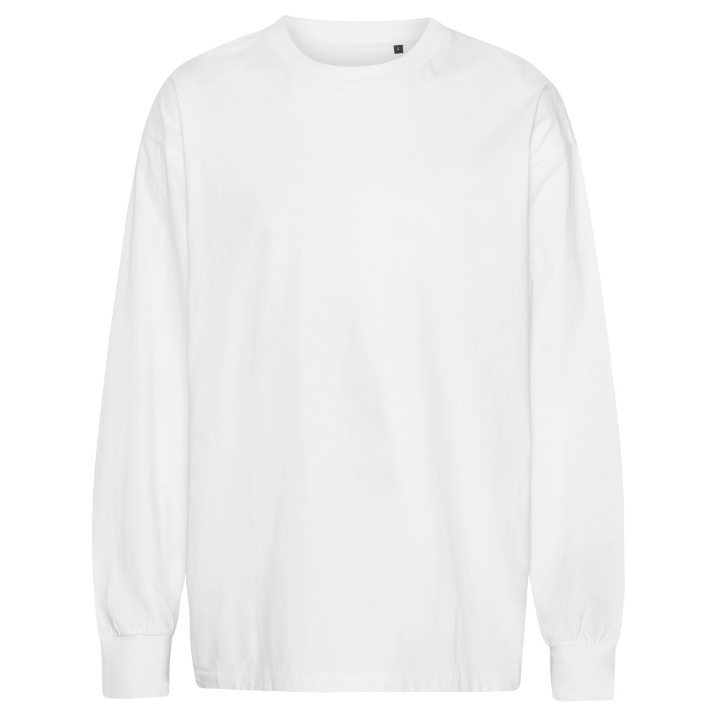 Oversize bio IC tričko s dlhým rukávom "Tiger" Neutral | T 60050 1 Oversize bio ic tričko s dlhým rukávom "tiger" neutral | t 60050 s vlastnou potlačou