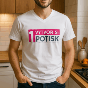 Pánske tričko Slim Fit V 2 Pánske tričko Slim Fit V – Obrázok 2