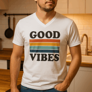 Pánske tričko s výstrihom do V B&C | Inspire V T /men_° 2 Pánske tričko s výstrihom do V B&C | Inspire V T /men_° – Obrázok 2