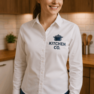 Blúzka Oxford s dlhým rukávom B&C | Oxford LSL /women 2 Blúzka Oxford s dlhým rukávom B&C | Oxford LSL /women – Obrázok 2