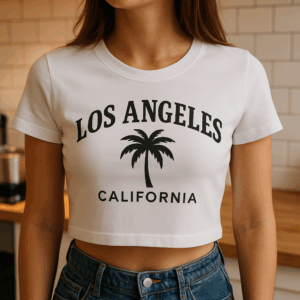 Ťažký dámsky crop top Build your Brand | BY 042 2 Ťažký dámsky crop top Build your Brand | BY 042 – Obrázok 2