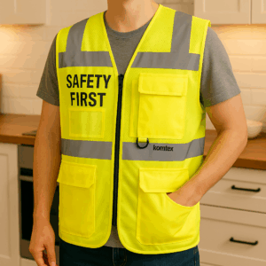 Hi-Vis multifunkčná vesta Korntex | KXEXQ – Athens 2 Hi-Vis multifunkčná vesta Korntex | KXEXQ – Athens – Obrázok 2