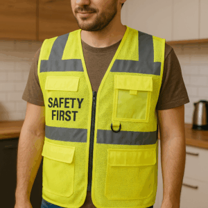 Hi-Vis sieťovaná bezpečnostná vesta Yoko | HVW 820 2 Hi-Vis sieťovaná bezpečnostná vesta Yoko | HVW 820 – Obrázok 2