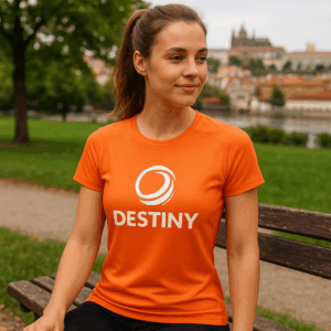 Dámske športové tričko DESTINY 3 Dámske športové tričko DESTINY – Obrázok 3