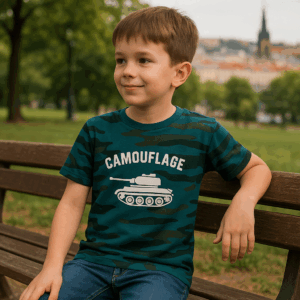 Detské tričko CAMOUFLAGE 3 Detské tričko CAMOUFLAGE – Obrázok 3