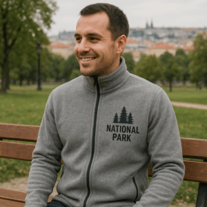 Pánska mikina micro fleece 3 Pánska mikina micro fleece – Obrázok 3