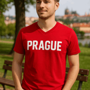 Pánske tričko V-NECK ACTION 3 Pánske tričko V-NECK ACTION – Obrázok 3