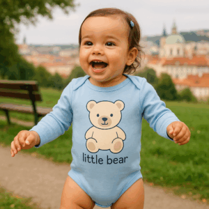 Body s dlhým rukávom pre bábätká 3 Body s dlhým rukávom pre bábätká – Obrázok 3