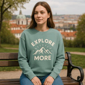 Dámska oversize mikina 3 Dámska oversize mikina – Obrázok 3