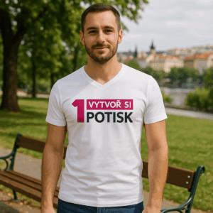 Pánske tričko Slim Fit V 3 Pánske tričko Slim Fit V – Obrázok 3
