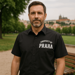 Košeľa zo zmesového popelínu s krátkym rukávom B&C | Smart SSL /men 3 Košeľa zo zmesového popelínu s krátkym rukávom B&C | Smart SSL /men – Obrázok 3