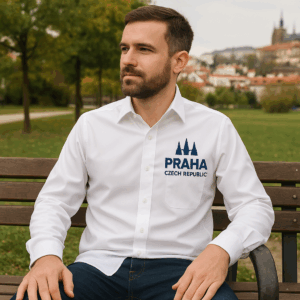 Keprová košeľa s dlhým rukávom B&C | Sharp LSL /men 3 Keprová košeľa s dlhým rukávom B&C | Sharp LSL /men – Obrázok 3
