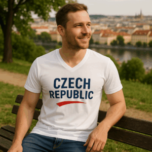 Pánske tričko s výstrihom do V B&C | Inspire V T /men_° 3 Pánske tričko s výstrihom do V B&C | Inspire V T /men_° – Obrázok 3