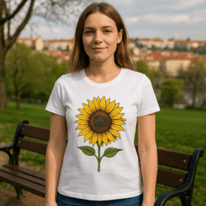 Dámske tričko Medium Fit z bio bavlny B&C | Inspire T /women_° 3 Dámske tričko Medium Fit z bio bavlny B&C | Inspire T /women_° – Obrázok 3