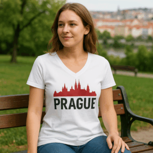 Dámske tričko s výstrihom do V B&C | Inspire V T /women_° 3 Dámske tričko s výstrihom do V B&C | Inspire V T /women_° – Obrázok 3
