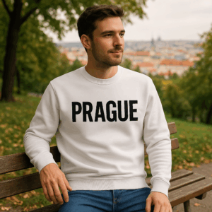 Pánska mikina B&C | KING Crew Neck_° 3 Pánska mikina B&C | KING Crew Neck_° – Obrázok 3