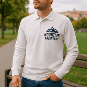 Piqué polokošeľa s dlhým rukávom z ťažkej bavlny B&C | My Polo 210 LSL 3 Piqué polokošeľa s dlhým rukávom z ťažkej bavlny B&C | My Polo 210 LSL – Obrázok 3