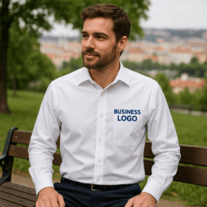 Popelínová business košeľa s dlhým rukávom Daiber | JN 642 3 Popelínová business košeľa s dlhým rukávom Daiber | JN 642 – Obrázok 3