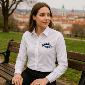 Mikro keprová blúzka s dlhým rukávom Daiber | JN 681 3 Mikro keprová blúzka s dlhým rukávom Daiber | JN 681 – Obrázok 3