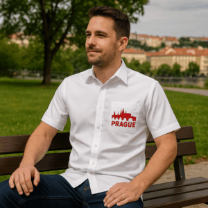 Mikro keprová košeľa s krátkym rukávom Daiber | JN 684 3 Mikro keprová košeľa s krátkym rukávom Daiber | JN 684 – Obrázok 3
