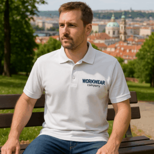 Pánske pracovné piqué polo z ťažkej bavlny Daiber | JN 801 3 Pánske pracovné piqué polo z ťažkej bavlny Daiber | JN 801 – Obrázok 3