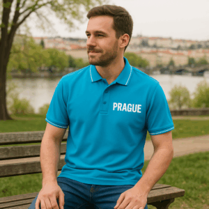 Pánske piqué polo Daiber | JN 986 3 Pánske piqué polo Daiber | JN 986 – Obrázok 3