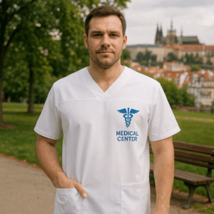 Pánsky strečový sveter s výstrihom do V Daiber | JN 3104 3 Pánsky strečový sveter s výstrihom do V Daiber | JN 3104 – Obrázok 3