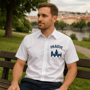 Košeľa Oxford s krátkym rukávom Russell | 923M 3 Košeľa Oxford s krátkym rukávom Russell | 923M – Obrázok 3