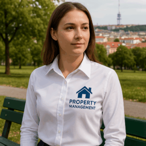 Nežehlivá blúzka s dlhým rukávom Russell | 956F 3 Nežehlivá blúzka s dlhým rukávom Russell | 956F – Obrázok 3