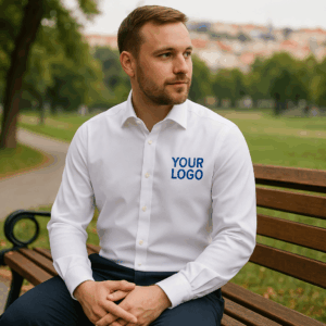 Kontrastná košeľa s dl. rukávom, vzor rybia kosť Russell | 964M 3 Kontrastná košeľa s dl. rukávom, vzor rybia kosť Russell | 964M – Obrázok 3