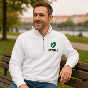 Mikina s 1/4 zipom F.O.L. | Classic Zip-Neck Sweat 3 Mikina s 1/4 zipom F.O.L. | Classic Zip-Neck Sweat – Obrázok 3
