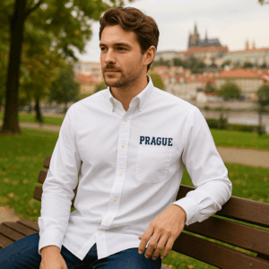 Košeľa Oxford Perfect s dlhým rukávom Tee Jays | TJ 4000 3 Košeľa Oxford Perfect s dlhým rukávom Tee Jays | TJ 4000 – Obrázok 3