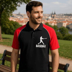 Baseballové piké polo Kariban | K 226 3 Baseballové piké polo Kariban | K 226 – Obrázok 3