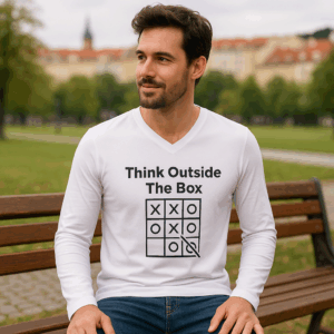 Pánske tričko s výstrihom do V, dlhý rukáv Kariban | K 358 3 Pánske tričko s výstrihom do V, dlhý rukáv Kariban | K 358 – Obrázok 3