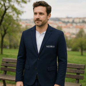 Pánsky piqué blejzer NEOBLU | Marcel Men 3 Pánsky piqué blejzer NEOBLU | Marcel Men – Obrázok 3