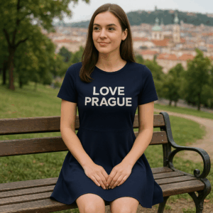 Šaty s krátkym rukávom NEOBLU | Camille 3 Šaty s krátkym rukávom NEOBLU | Camille – Obrázok 3