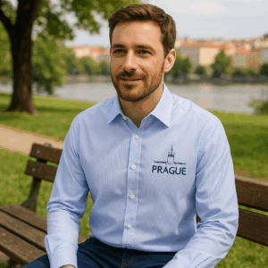 Mikro keprová košeľa s dlhým rukávom NEOBLU | Baptiste Men 3 Mikro keprová košeľa s dlhým rukávom NEOBLU | Baptiste Men – Obrázok 3