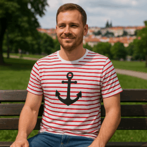 Pánske pruhované tričko SOL'S | Miles Men 3 Pánske pruhované tričko SOL'S | Miles Men – Obrázok 3