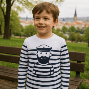 Detské pruhované tričko s dlhým rukávom SOL'S | Matelot LSL Kids 3 Detské pruhované tričko s dlhým rukávom SOL'S | Matelot LSL Kids – Obrázok 3