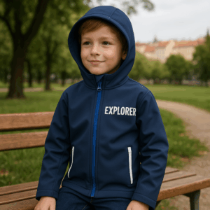 Detská 3-vrstvová softshellová bunda s kapucňou Result | R 224JY 3 Detská 3-vrstvová softshellová bunda s kapucňou Result | R 224JY – Obrázok 3