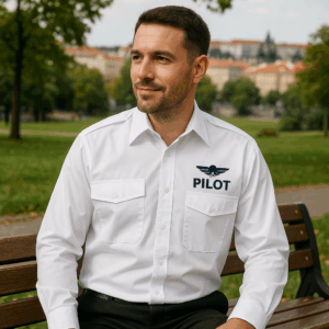 Pilotná košeľa s dlhým rukávom Premier | PR 210 3 Pilotná košeľa s dlhým rukávom Premier | PR 210 – Obrázok 3