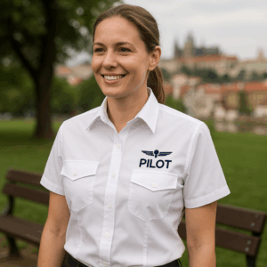 Pilotná blúzka s krátkym rukávom Premier | PR 312 3 Pilotná blúzka s krátkym rukávom Premier | PR 312 – Obrázok 3