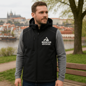 Pánska 3-vrstvová softshellová vesta Promodoro | 7840 3 Pánska 3-vrstvová softshellová vesta Promodoro | 7840 – Obrázok 3