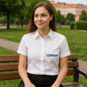 Pracovná blúzka Oxford s krátkym rukávom Kustom Kit | KK 360 (26-28) 3 Pracovná blúzka Oxford s krátkym rukávom Kustom Kit | KK 360 (26-28) – Obrázok 3
