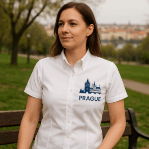 Blúzka Oxford s krátkym rukávom Kustom Kit | KK 701 (26-28) 3 Blúzka Oxford s krátkym rukávom Kustom Kit | KK 701 (26-28) – Obrázok 3