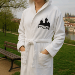 Župan s kapucňou The One | Velour Bathrobe 3 Župan s kapucňou The One | Velour Bathrobe – Obrázok 3