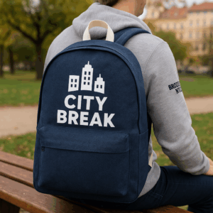 Denim batoh BagBase | BG 641 3 Denim batoh BagBase | BG 641 – Obrázok 3
